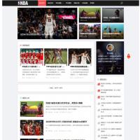 响应式NBA网站源码_Dedecms体育新闻模板_移动端新闻站源码_HTML5自适应模板
