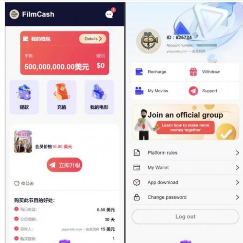 影视投资源码下载|海外影视共享系统|多语言版权管理平台开发
