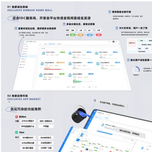 派小星DNS二级域名分发系统V2.0重构版 - 全域集成+智能风控